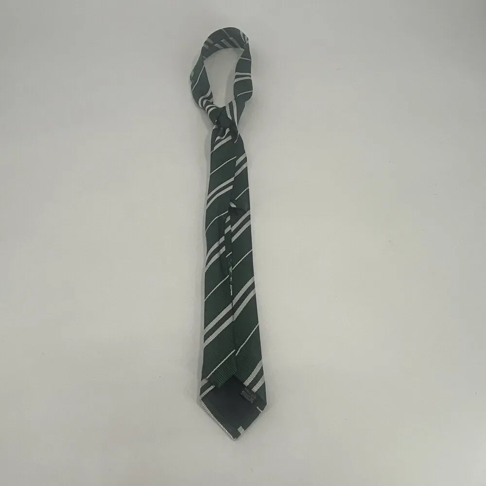 Harry Potter Slytherin Neck Tie Costume Dress Up Accessory Cos-Play Wizard Green